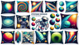 Pillows for the Galactic Traveler: Space-Faring Designs